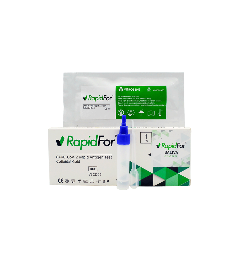 Test Rapid Covid-19 Antigen Saliva RapidFor